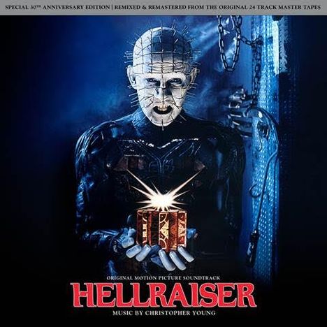 Christopher Young: Filmmusik: Hellraiser (30th Anniversary Edition) (remastered) (Red/Black Bloodshed Vinyl), LP