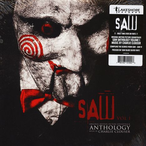 Charlie Clouser: Saw Anthology Vol. 1 (Silver Vinyl), 2 LPs