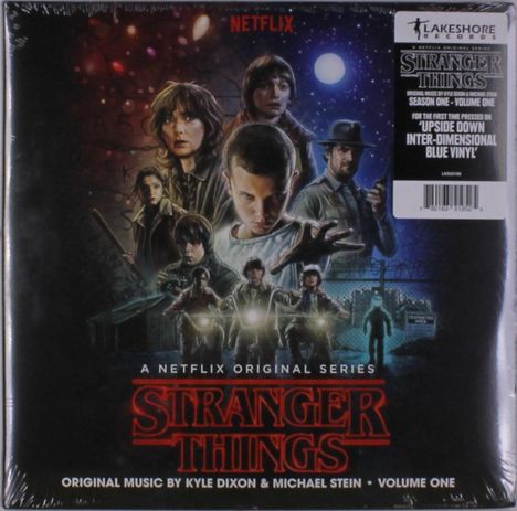 Filmmusik: Stranger Things Vol. 1: Music From The Netflix Original Series (Blue Vinyl), 2 LPs