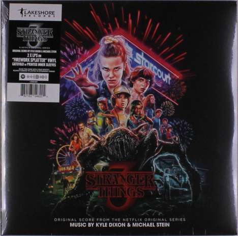Kyle Dixon &amp; Michael Stein: Filmmusik: Stranger Things (Splatter Vinyl), 2 LPs