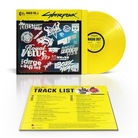 Cyberpunk 2077 Radio Vol.1 (Yellow Vinyl), LP