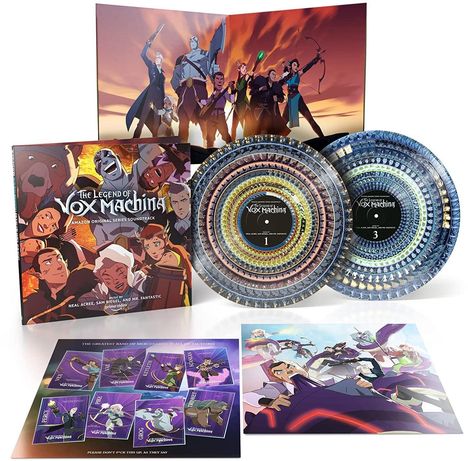 Filmmusik: Legend Of Vox Machina (Limited Edition) (Zoetrope Vinyl), 2 LPs