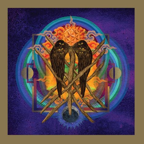 Yob: Our Raw Heart (Limited Edition) (Neon Violet with Gold Pinwheels and Rainbow Splatter Vinyl), 2 LPs