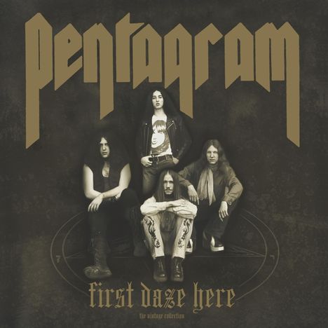 Pentagram: First Daze Here (Reissue) (Limited Edition) (Swamp Green W/ White Pinwheels &amp; Splatter Vinyl), LP