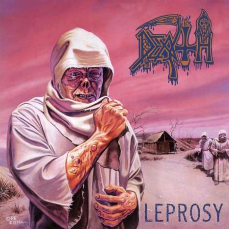 Death (Metal): Leprosy (Limited Edition) (Custom Butterfly with Splatter Vinyl), LP