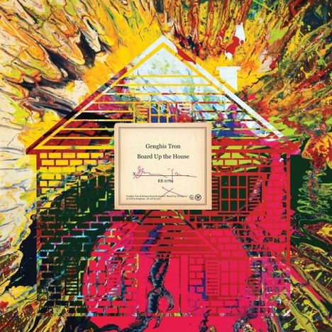 Genghis Tron: Board Up The House (Limited Edition) (Black Rainbow Vinyl), LP