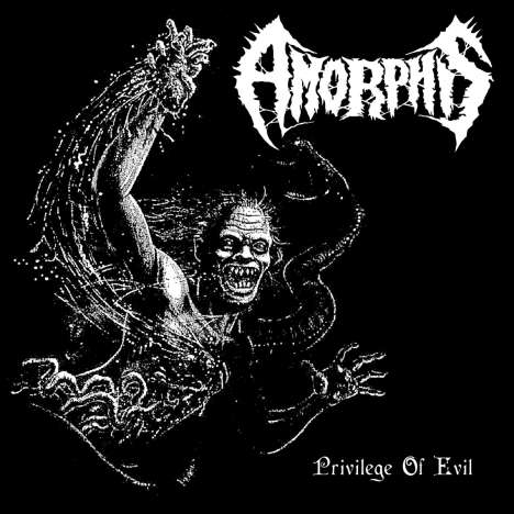 Amorphis: Privilege Of Evil (Limited Edition) (Black &amp; White Galaxy Merge Vinyl), LP