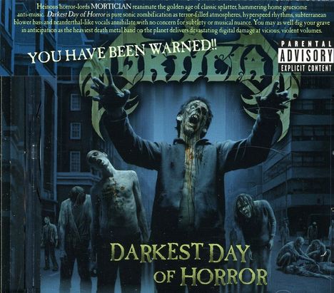 Mortician: Darkest Day Of Horror, CD