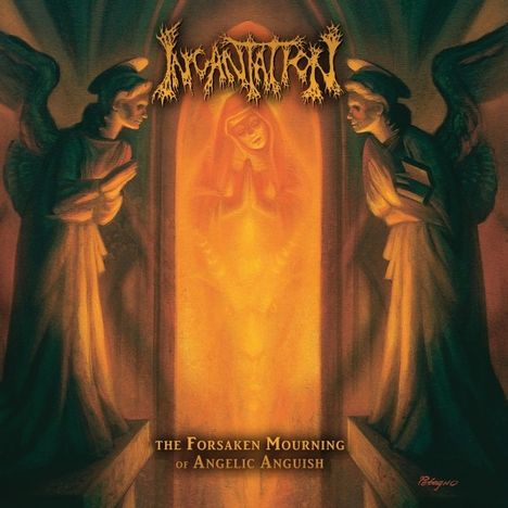 Incantation: The Forsaken Mourning Of Angelic Anguish (Orange Crush Ripple Vinyl), LP