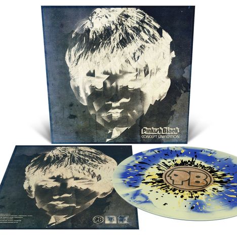 Pinkish Black: Concept Unification (Limited-Edition) (Royal Blue and Bone White Merge w/ Black and Beer Splatter Vinyl), LP
