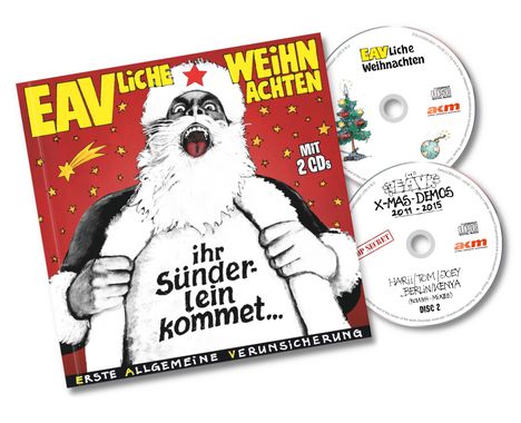 Erste Allgemeine Verunsicherung (EAV): EAVliche Weihnachten: Ihr Sünderlein kommet (Limited Edition), 2 CDs