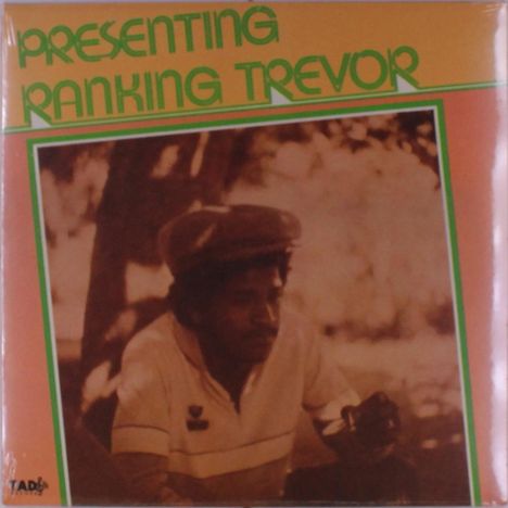 "Presenting Ranking Trevor" steht oben in grüner Schrift. Darunter ein Foto eines sitzenden Mannes mit Mütze.