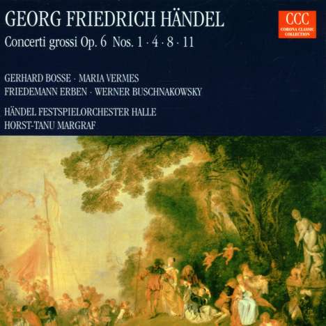 Georg Friedrich Händel (1685-1759): Concerti grossi op.6 Nr.1,4,6,11, CD