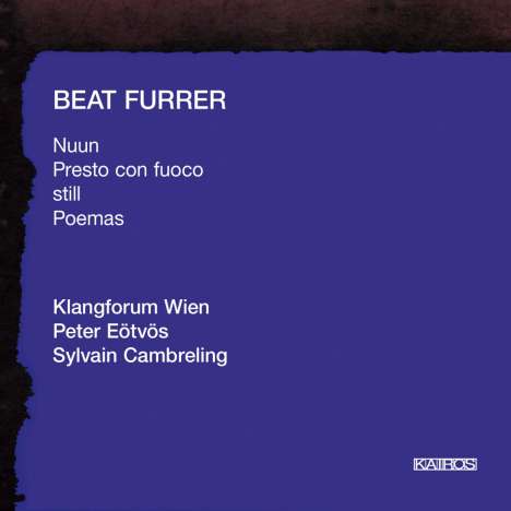 Beat Furrer (geb. 1954): Nuun für 2 Klaviere &amp; Orchester, CD