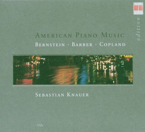 Sebastian Knauer - American Piano Music, CD