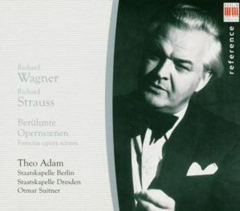 Theo Adam singt berühmte Opernszenen, CD