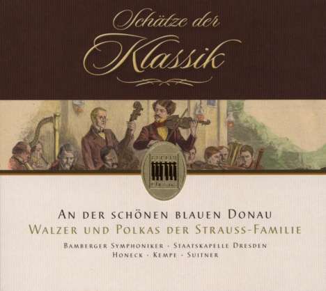 An der schönen blauen Donau - Walzer &amp; Polkas der Strauss-Familie, CD