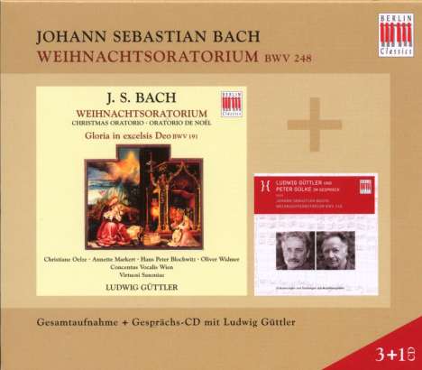 Johann Sebastian Bach (1685-1750): Weihnachtsoratorium BWV 248, 4 CDs