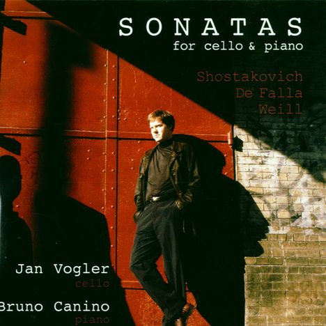 Jan Vogler spielt Cellosonaten, CD