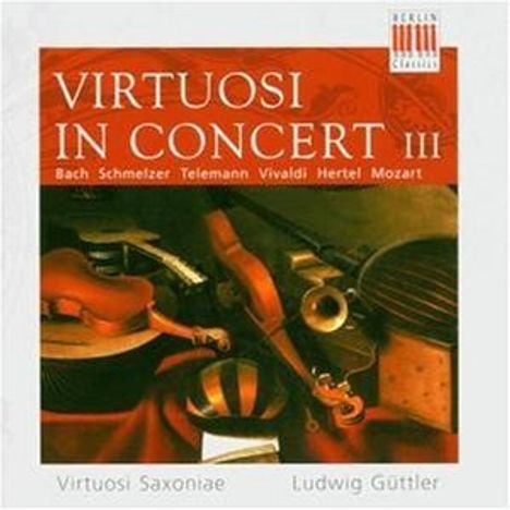 Virtuosi Saxoniae in Concert III, CD