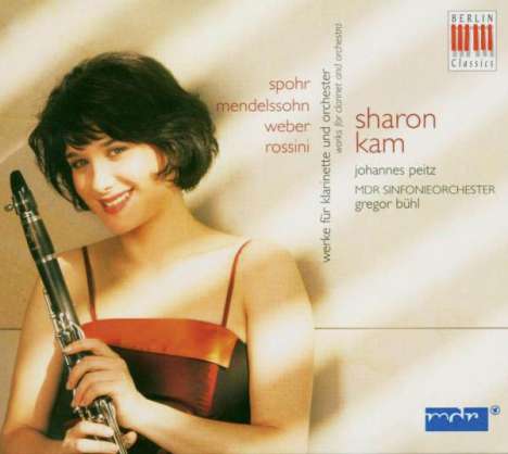 Sharon Kam spielt Klarinettenkonzerte, CD