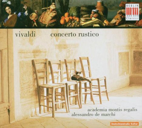 Antonio Vivaldi (1678-1741): Concerto f.Streicher RV 151 "Alla Rustica", CD