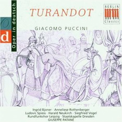 Giacomo Puccini (1858-1924): Turandot (Ausz.in dt.Spr.), CD