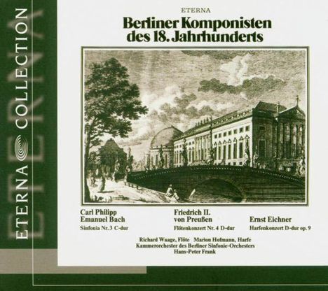 Ernst Eichner (1740-1777): Harfenkonzert D-dur op.9, CD