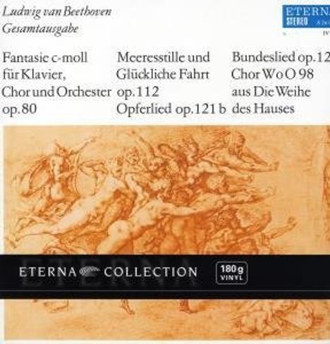 Ludwig van Beethoven (1770-1827): Chorfantasie op.80 (180g), LP