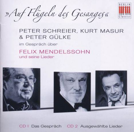 Felix Mendelssohn Bartholdy (1809-1847): Lieder, 2 CDs