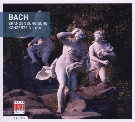 Johann Sebastian Bach (1685-1750): Brandenburgische Konzerte Nr.4-6, CD