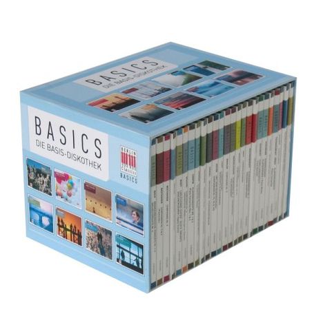 BASICS - Die Basis-Klassik-Diskothek, 25 CDs