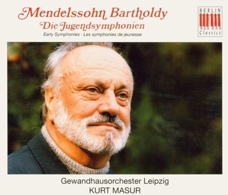 Felix Mendelssohn Bartholdy (1809-1847): Streichersymphonien Vol.1-4, 4 CDs