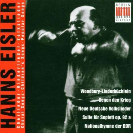 Hanns Eisler (1898-1962): Woodbury-Liederbüchlein, CD
