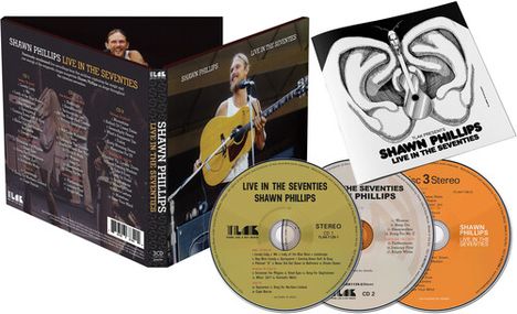 Shawn Phillips (geb. 1943): Live In The Seventies, 3 CDs