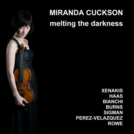 Miranda Cuckson - Melting the Darkness, CD