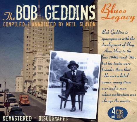 Various Artists: The Bob Geddins Blues Legacy, 4 CDs