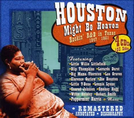 Houston Might Be Heaven-Rockin, 4 CDs