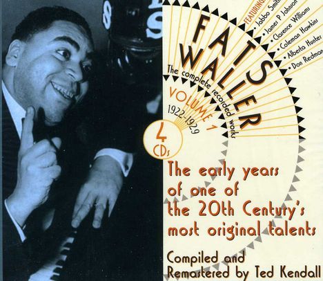 Fats Waller (1904-1943): Volume One 1922 - 1929, 4 CDs