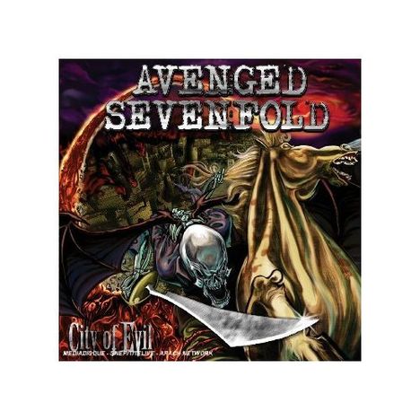 Avenged Sevenfold: City Of Evil (Transparent Red Vinyl), LP