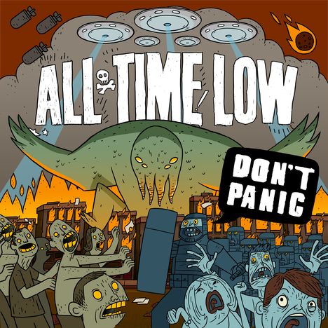 All Time Low: Don't Panic, CD