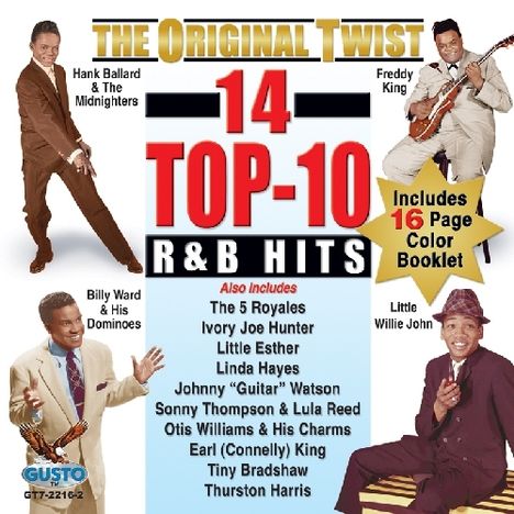 14 Top -ten R&b Hits / Variou: 14 Top -ten R&b Hits / Various, CD