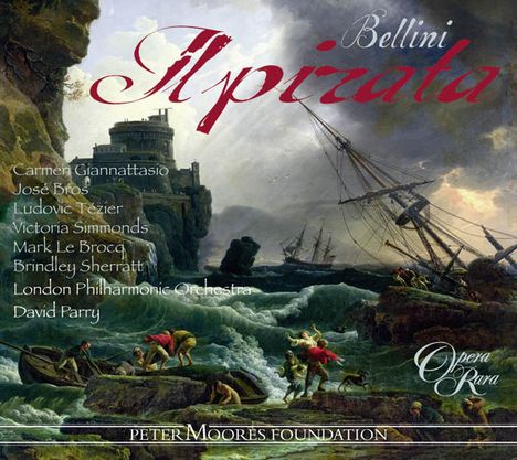 Vincenzo Bellini (1801-1835): Il Pirata, 3 CDs