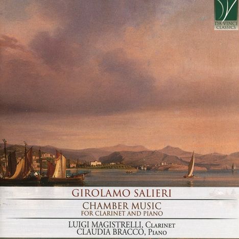 Girolamo Salieri: Kammermusik für Klarinette und Klavier; Luigi Magistrelli, Klarinette; Claudia Bracco, Klavier. Segelschiffe vor Bergen.