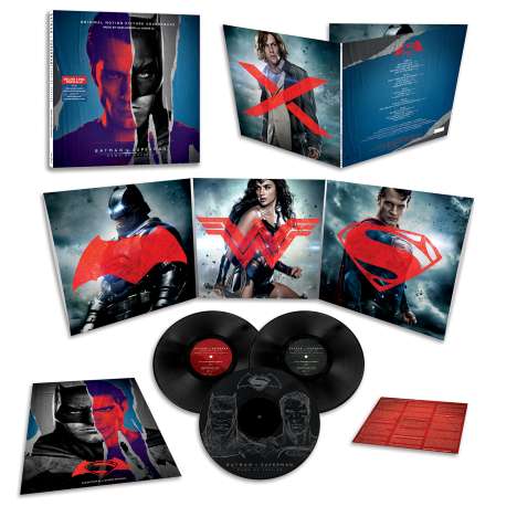 Hans Zimmer &amp; Junkie XL: Filmmusik: Batman Vs Superman : Dawn Of Justice (O.S.T.), 3 LPs