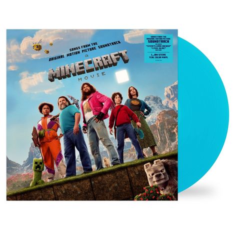 A Minecraft Movie (Songs from the Original Motion Picture Soundtrack) (Teal Vinyl), LP