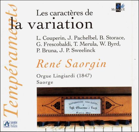 Rene Saorgin - Les Caracteres de la Variation, CD