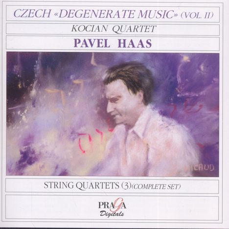 Pavel Haas (1899-1944): Streichquartette Nr.1-3, CD