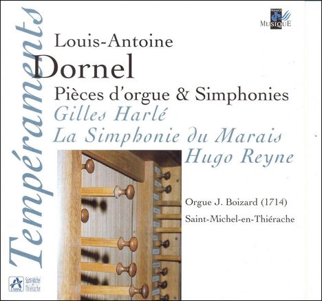 Louis Antoine Dornel (1685-1765): Simphonies, CD