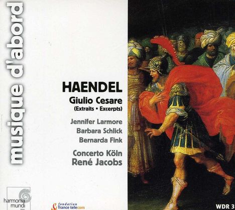 Georg Friedrich Händel (1685-1759): Giulio Cesare in Egitto (Ausz.), CD